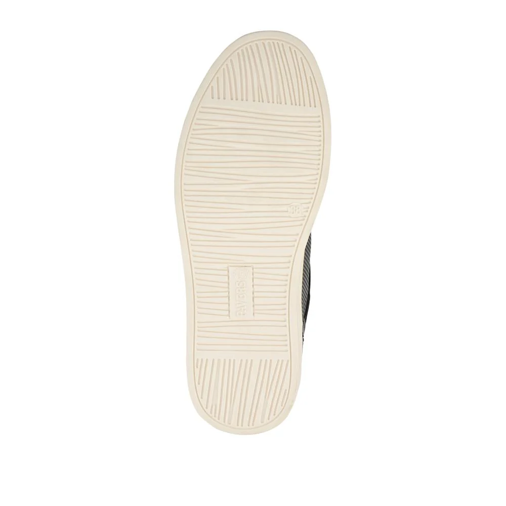Wide Fit Zip & Lace Trainers With Grip Sole - WOIL42005 / 328 226 - Black - Image 5