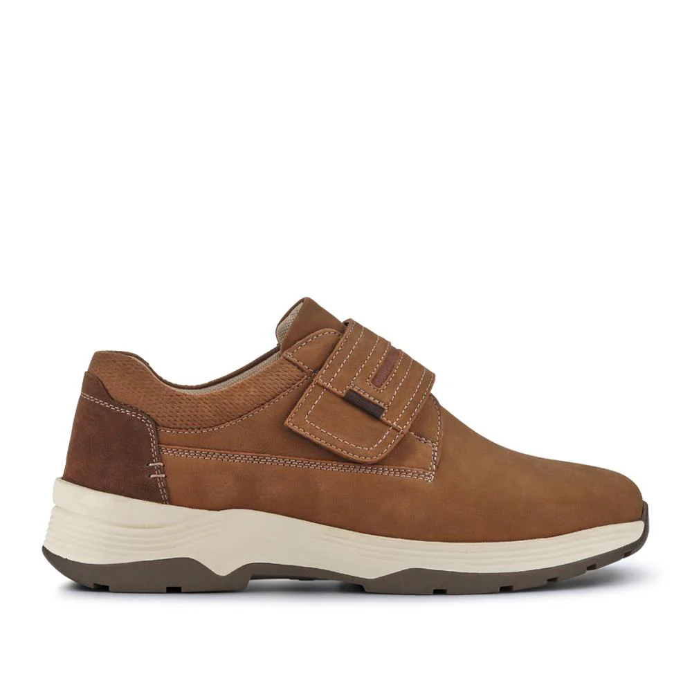 Wide-Fitting Casual Shoes - CALEB / 326 960 - Mocha - Image 3
