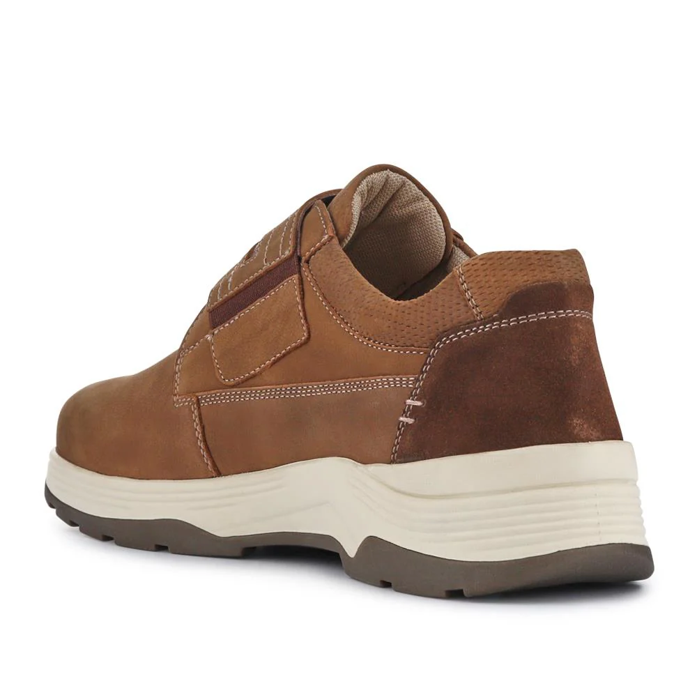 Wide-Fitting Casual Shoes - CALEB / 326 960 - Mocha - Image 4