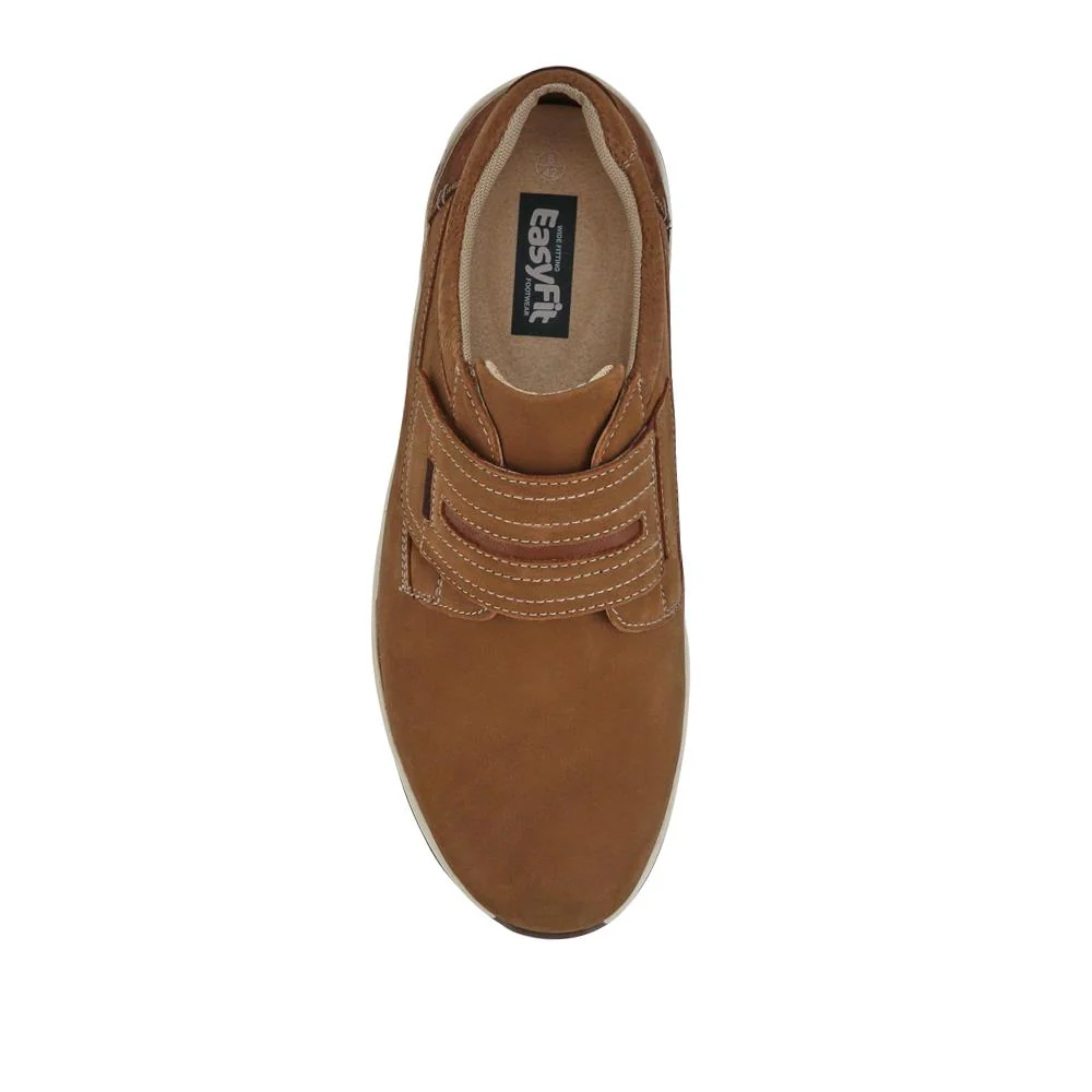 Wide-Fitting Casual Shoes - CALEB / 326 960 - Mocha - Image 5