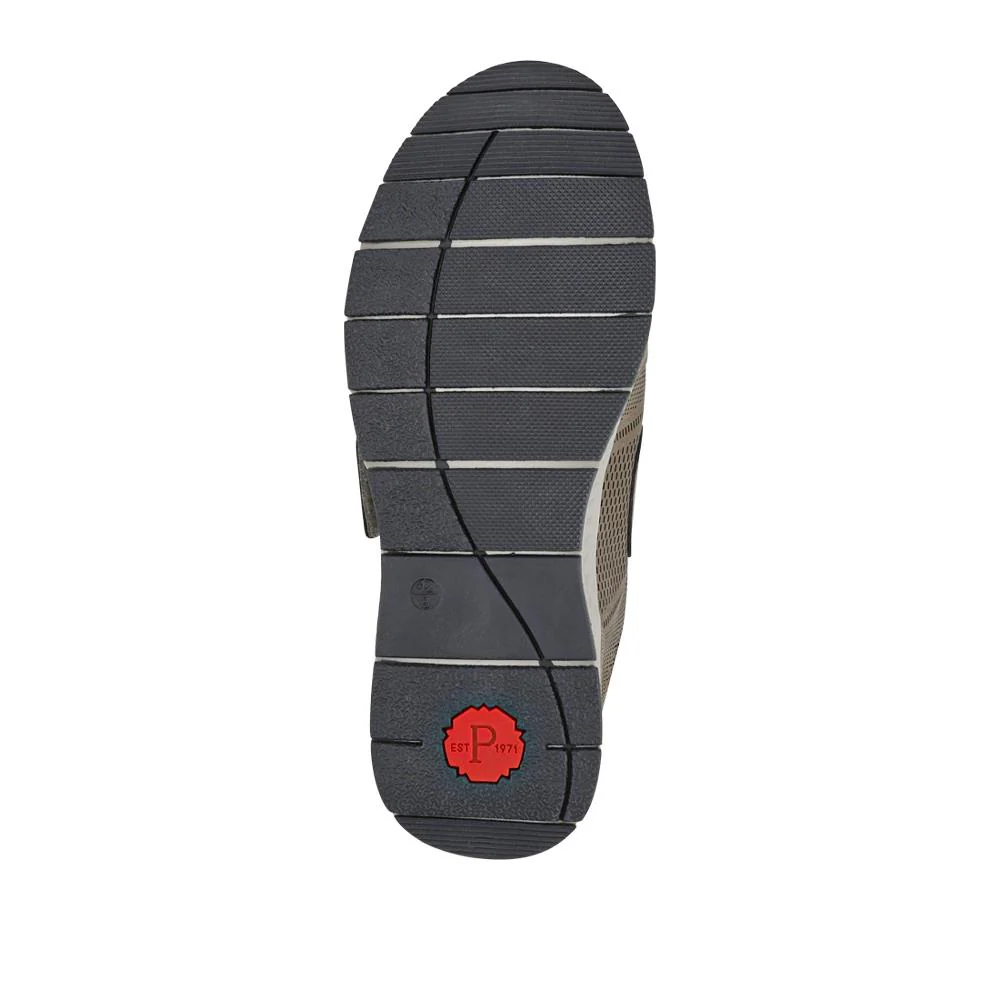 Easy Step In Wide Fit Touch Fastening Trainers - GANG41019 / 327 550 - Grey - Image 6