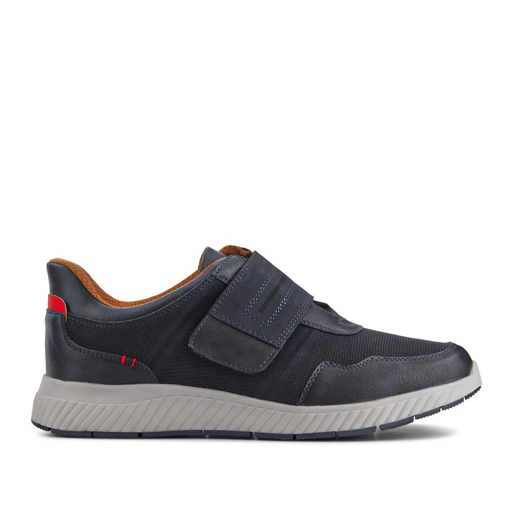 Easy Step In Wide Fit Touch Fastening Trainers - GANG41019 / 327 550 - Navy - Image 2