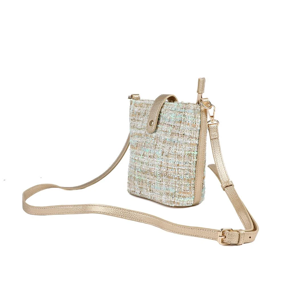 Woven Cross-Body Bag - RIM39003 / 325 286 - Beige Multi - Image 4