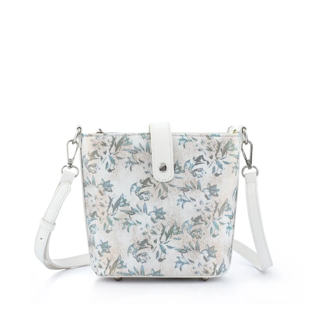 Woven Cross-Body Bag - RIM39003 / 325 286 - Grey Floral