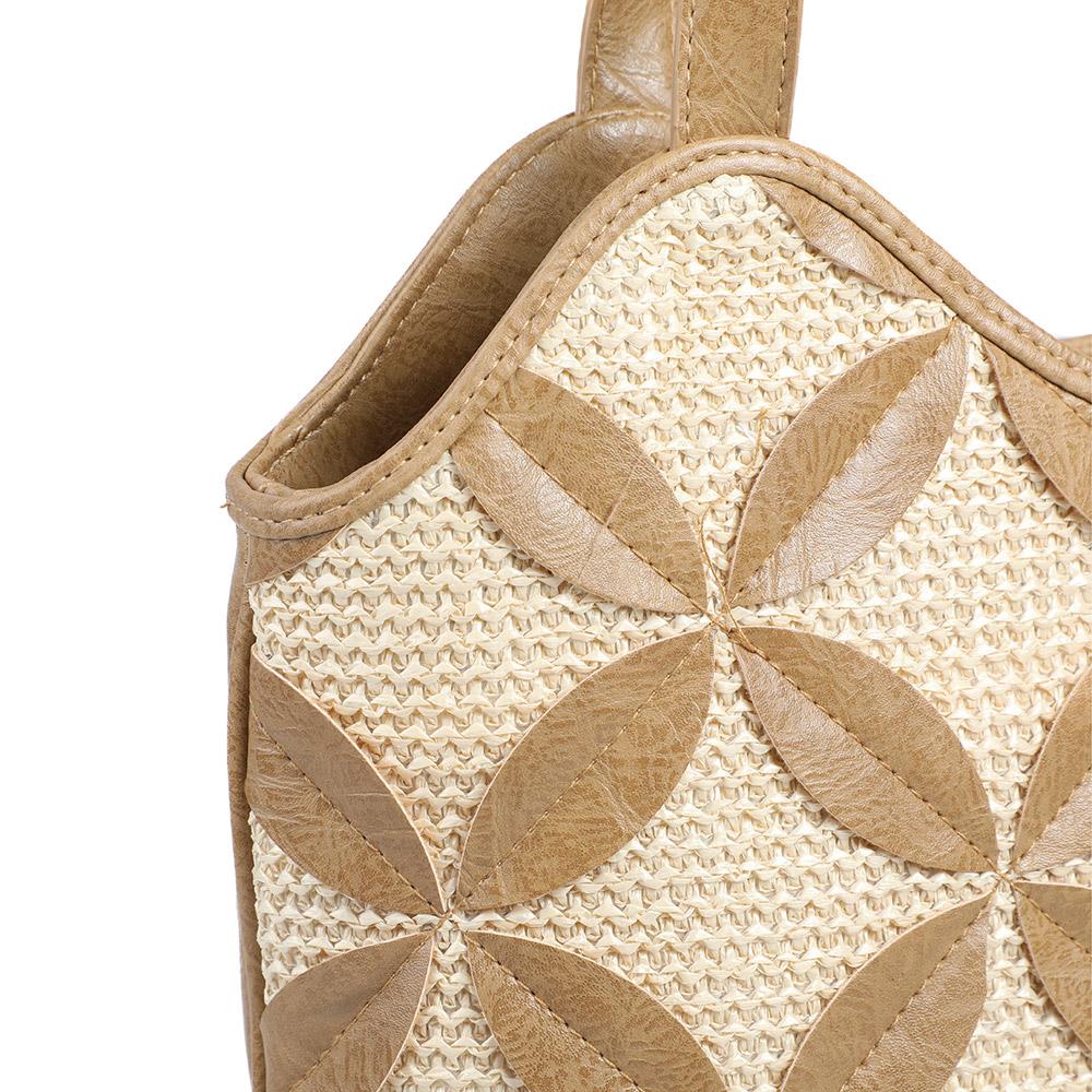 Woven Daily Shoulder Bag - JEWN43000 / 329 073 - Beige Multi - Image 6