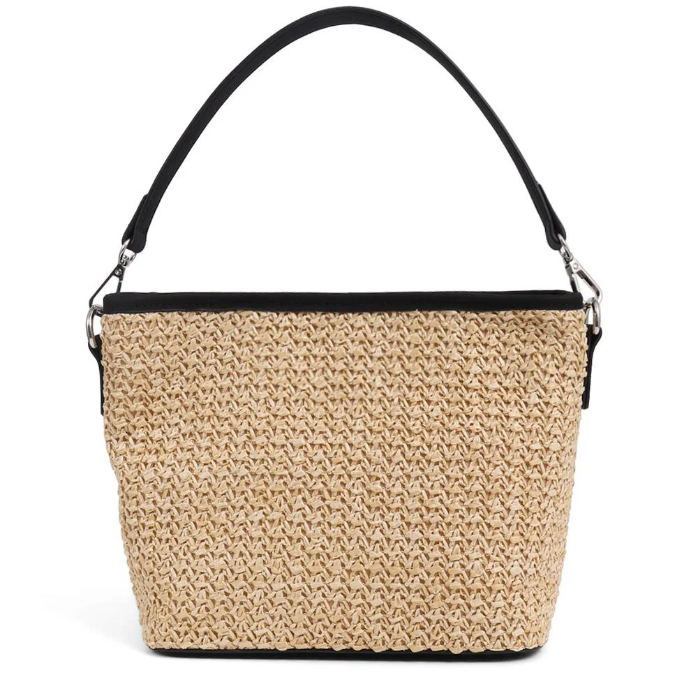 Woven Shoulder Bag - RIM39007 / 325 240 - Black - Image 2