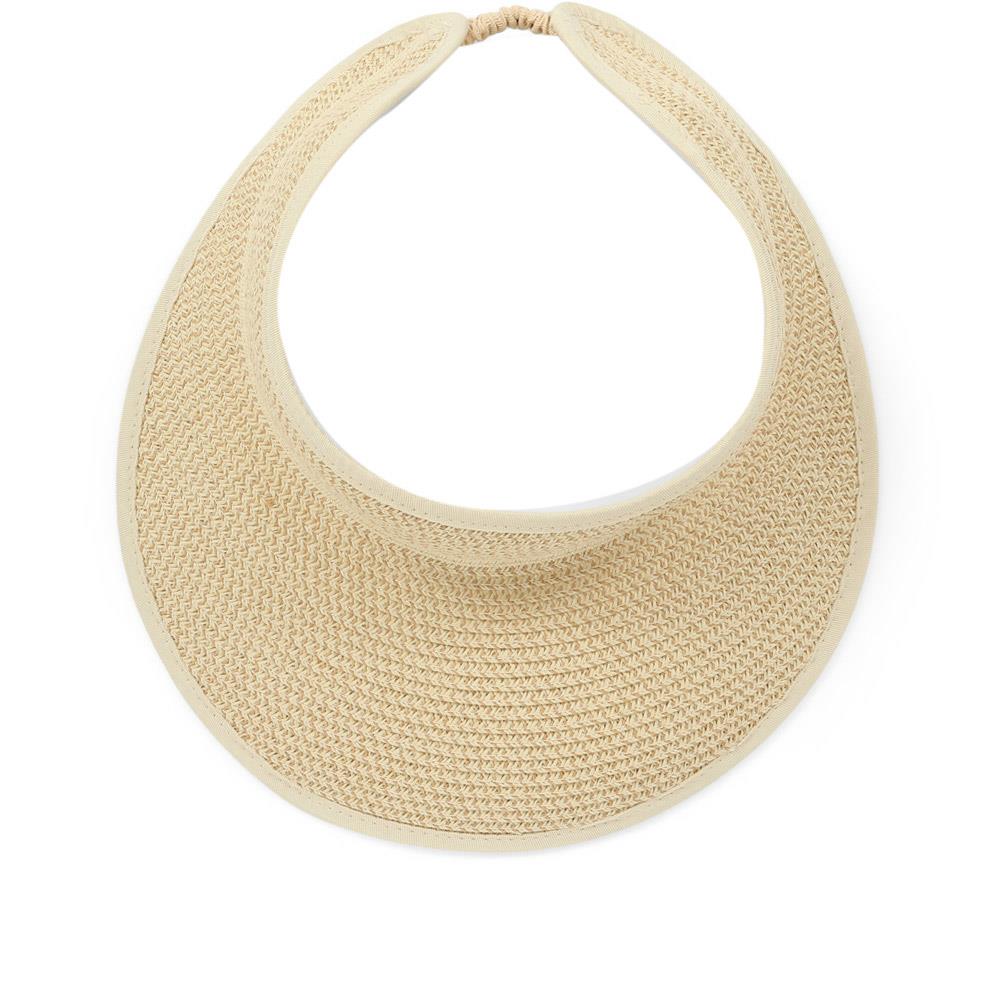 Woven Sun Visor - QIA27007 / 311 602 - Beige - Image 3