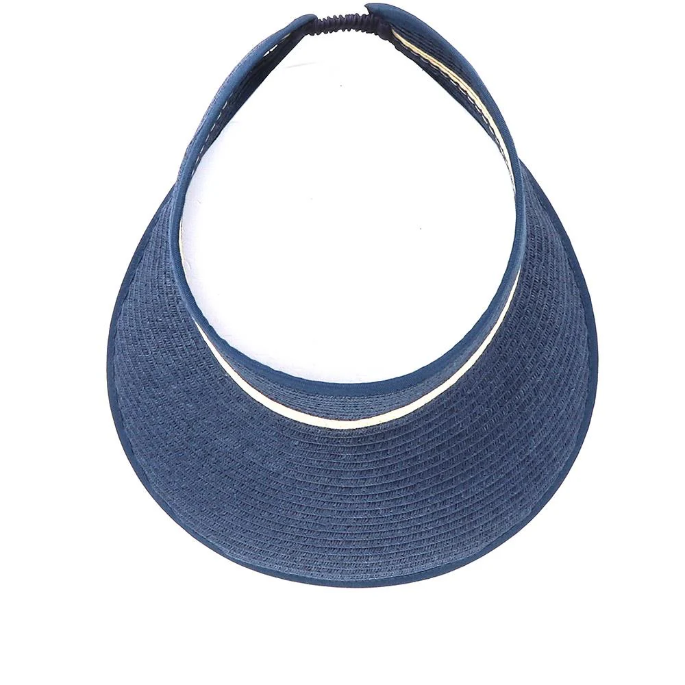 Woven Sun Visor - QIA27007 / 311 602 - Navy - Image 3
