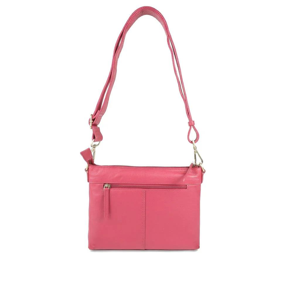 Wynne Leather Crossbody Bag - WYNNE / 329 240 - Image 3