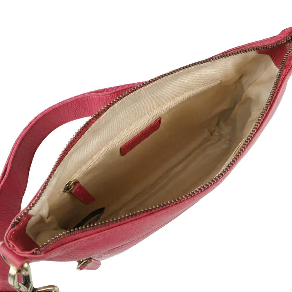 Wynne Leather Crossbody Bag - WYNNE / 329 240 - Pink leather - Image 4