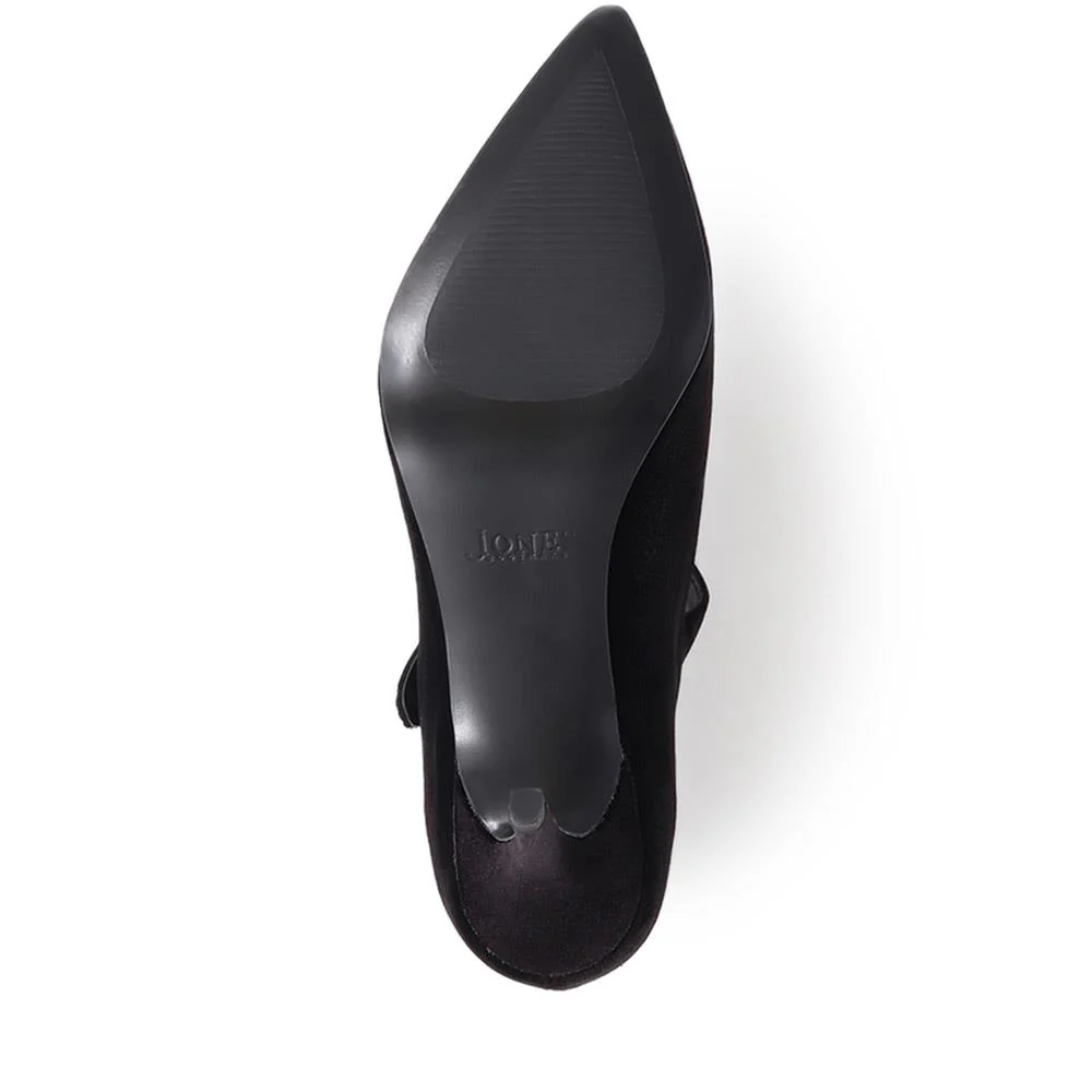 Yumi Heeled Court Shoes - YUMI / 326 317 - Black - Image 4