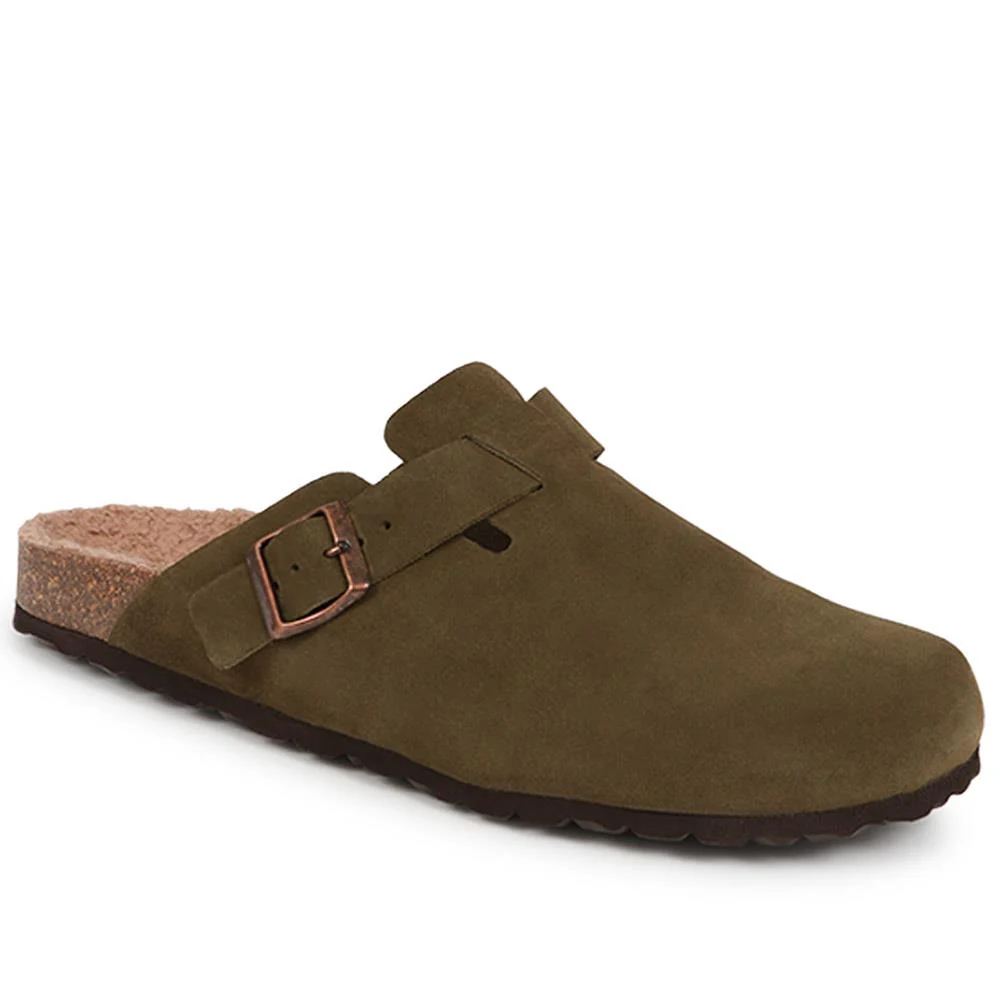 Zaid Suede Slippers - ZAID / 326 027 - Image 2