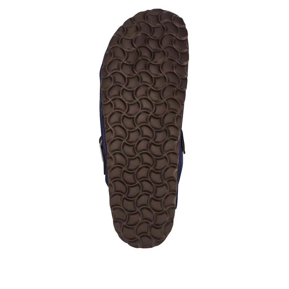 Zaid Suede Slippers - ZAID / 326 027 - Navy Suede - Image 4