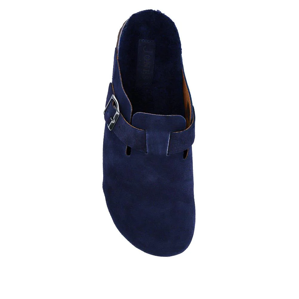 Zaid Suede Slippers - ZAID / 326 027 - Navy Suede - Image 5