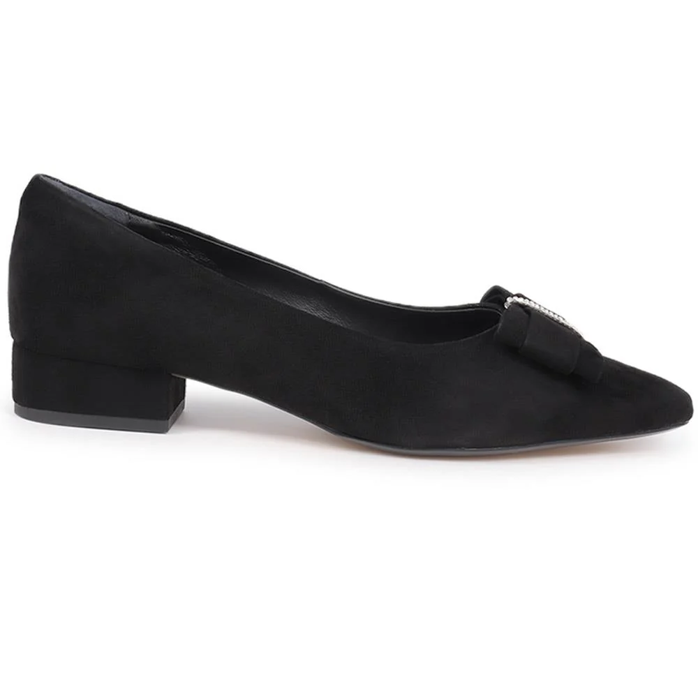 Zanzibar Pointed-Toe Flats - ZANZIBAR / 326 177 - Black - Image 2
