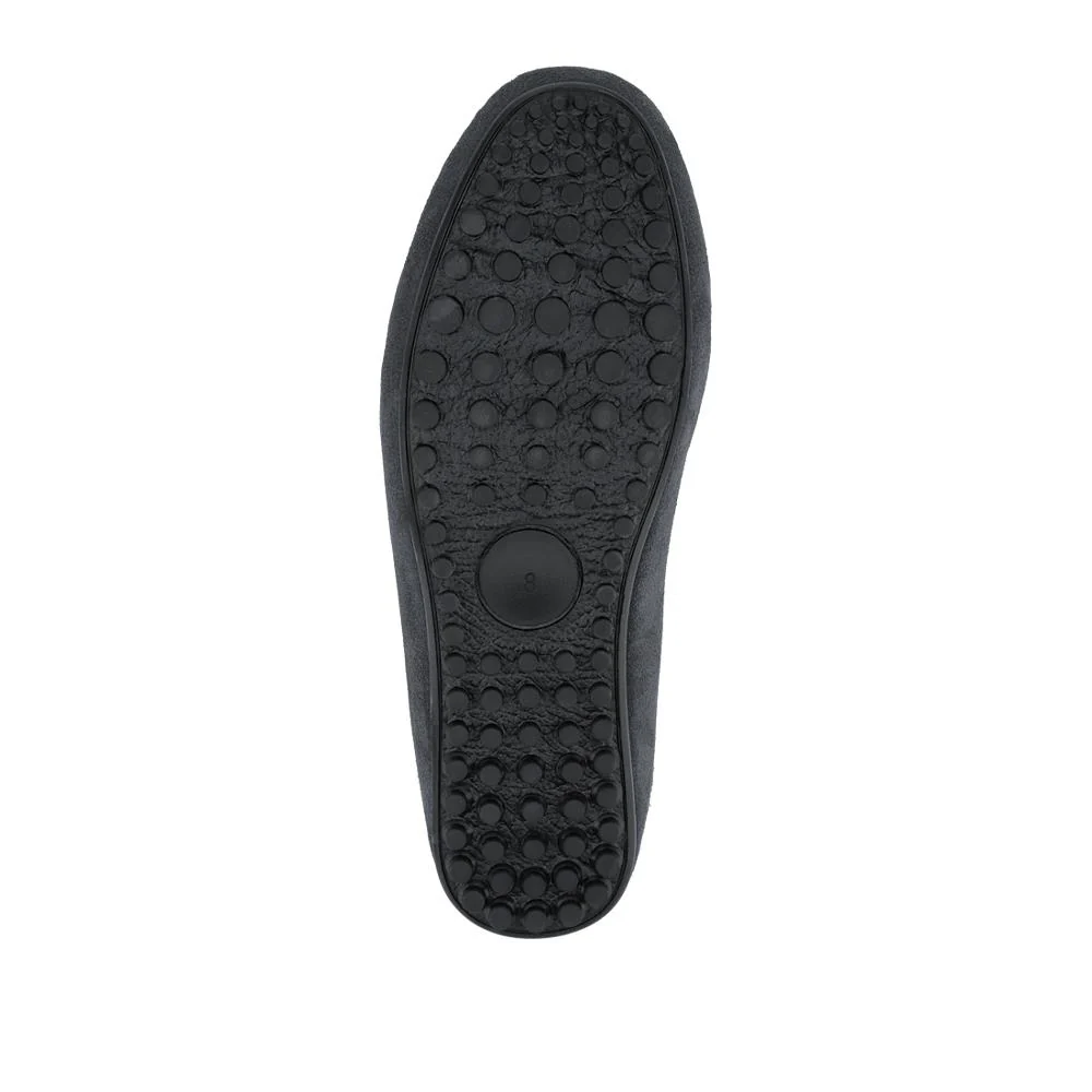 Zap Leather Mule Slippers - ZAP / 328 013 - Charcoal - Image 5
