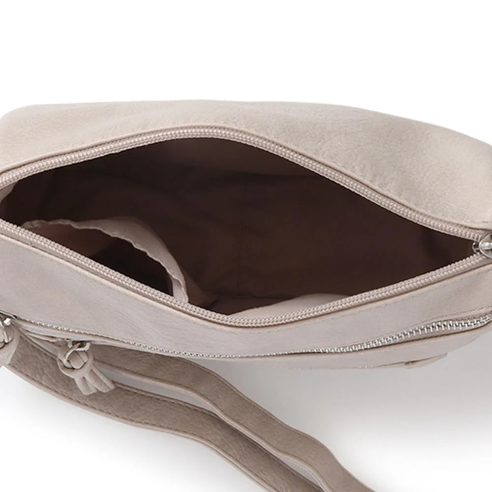 Zip-Close Cross-Body Bag - JEWN39015 / 325 476 - Slate - Image 4