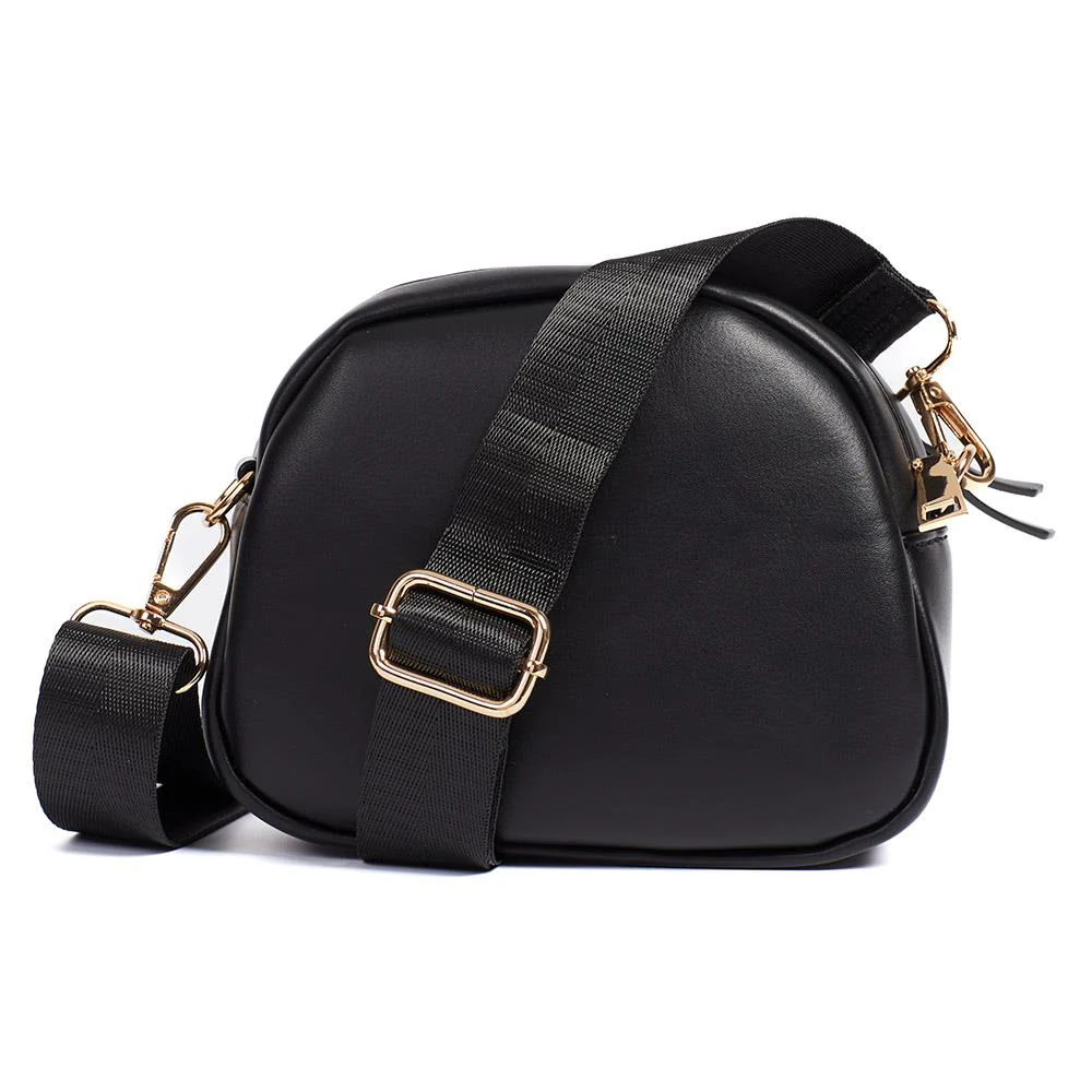 Zip-Close Crossbody Bag - PRETT40007 / 326 438 - Black - Image 2