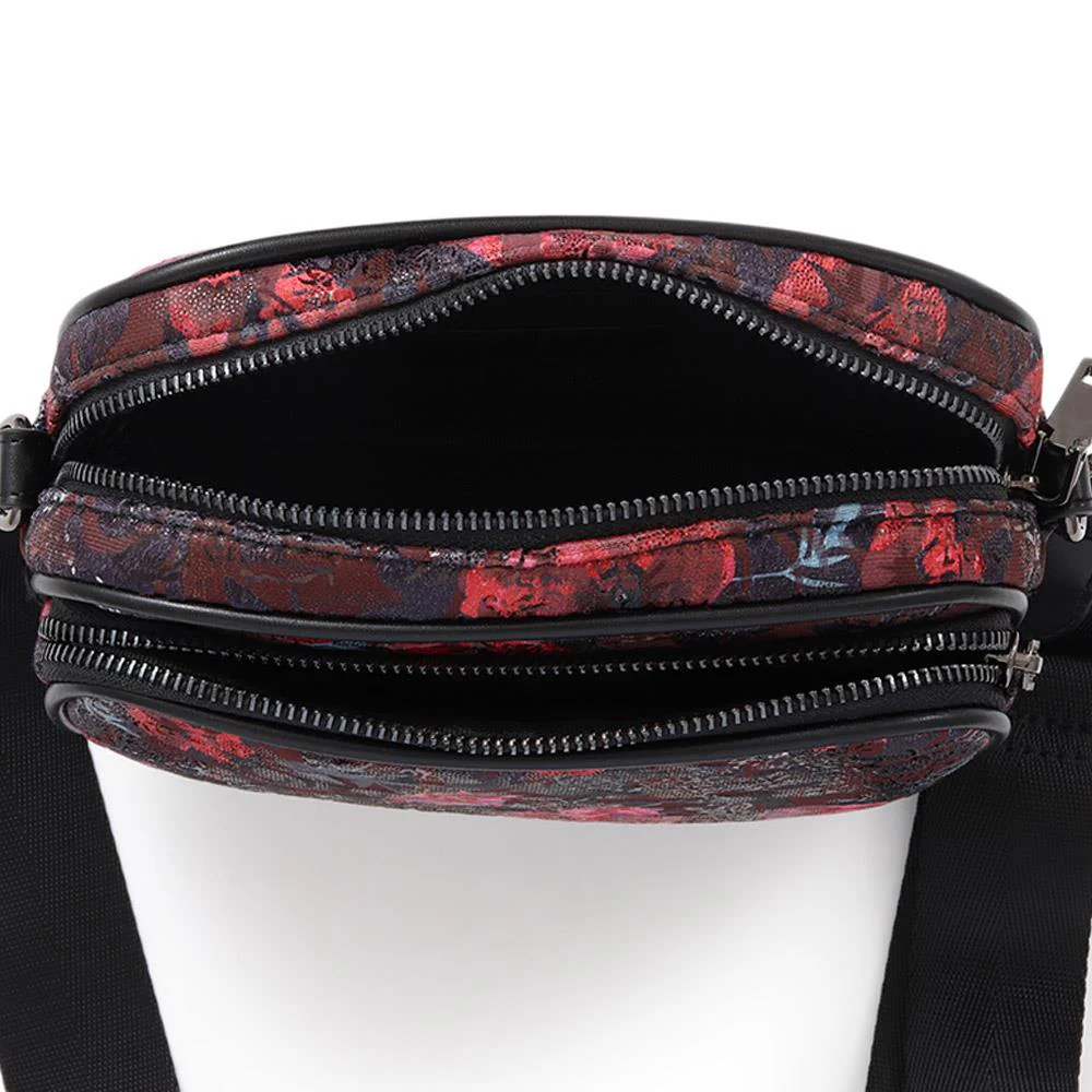 Zip-Close Crossbody Bag - RIM40007 / 325 833 - Navy-Red - Image 3