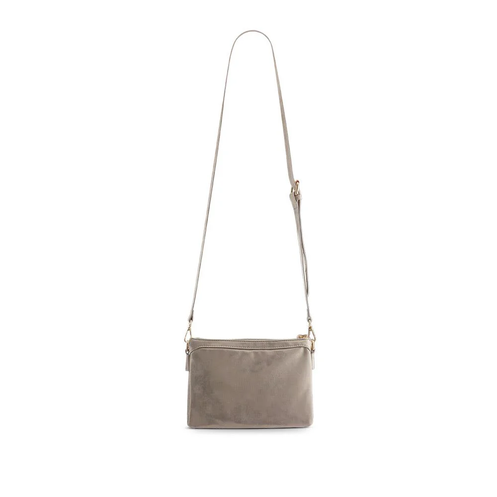 Zip-Close Shoulder Bag - RIM41007 / 327 380 - Soft Gold - Image 2