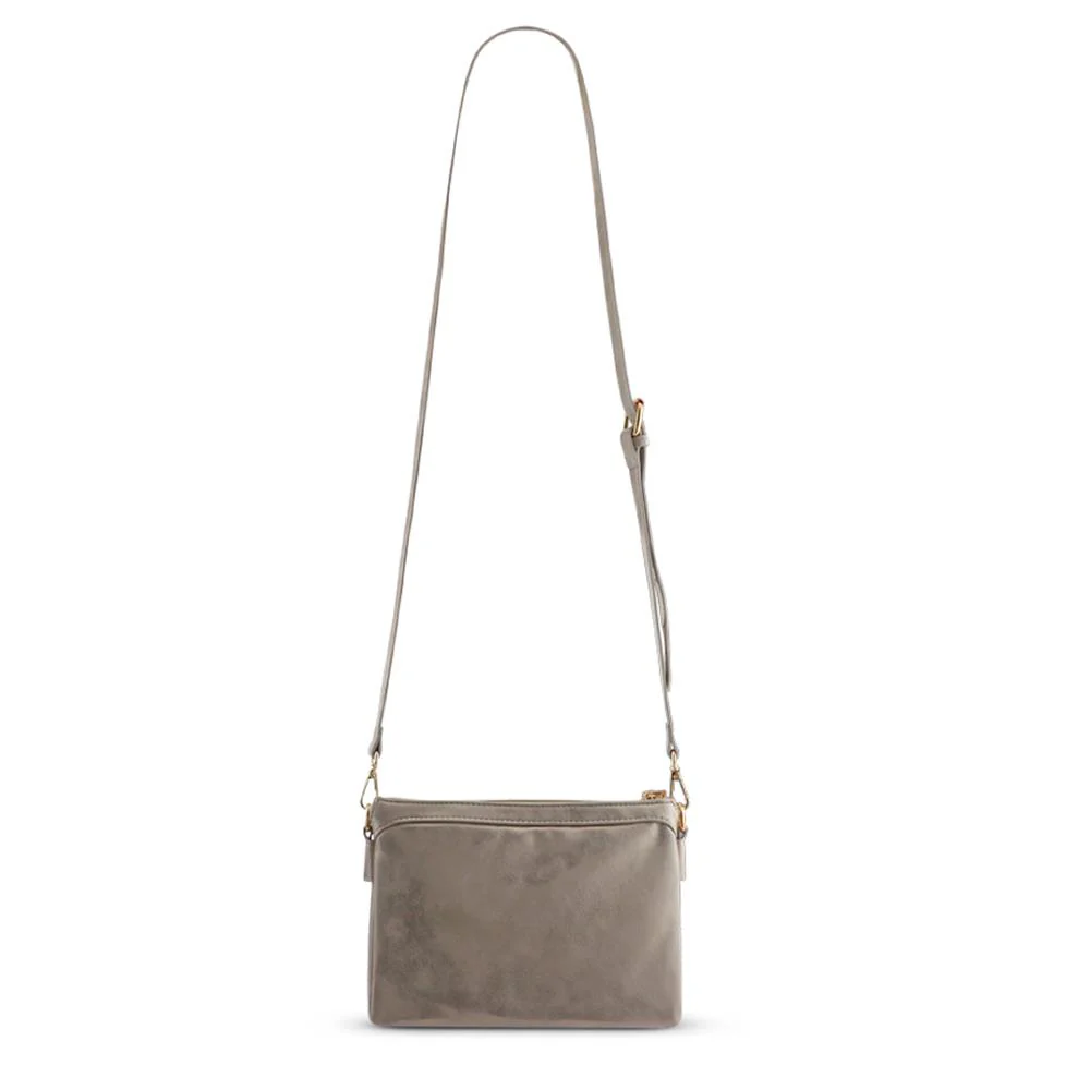 Zip-Close Shoulder Bag - RIM41007 / 327 380 - Soft Gold - Image 3