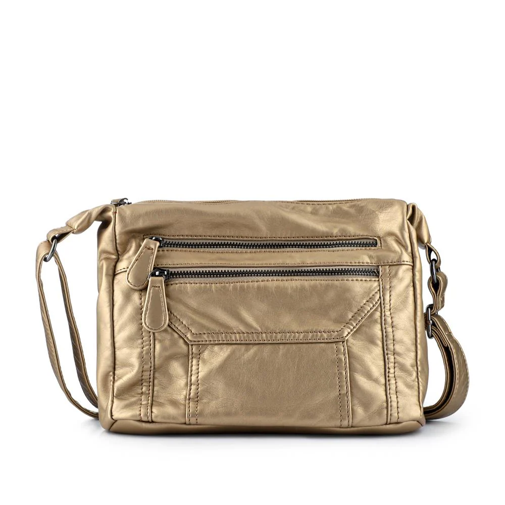 Zip-Close Shoulder Bag - WAHT40007 / 325 839