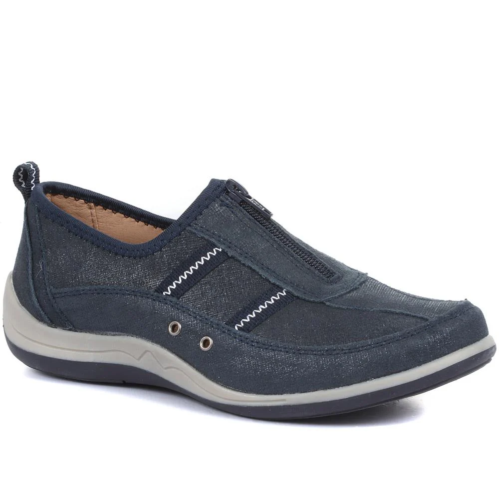 Zip Fastening Trainers - BRK30008 / 316 942 - Image 5