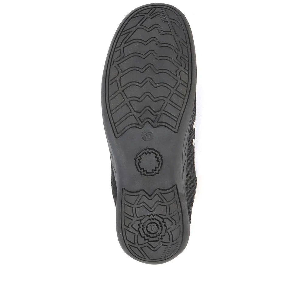 Zip Fastening Trainers - BRK30008 / 316 942 - Black - Image 6