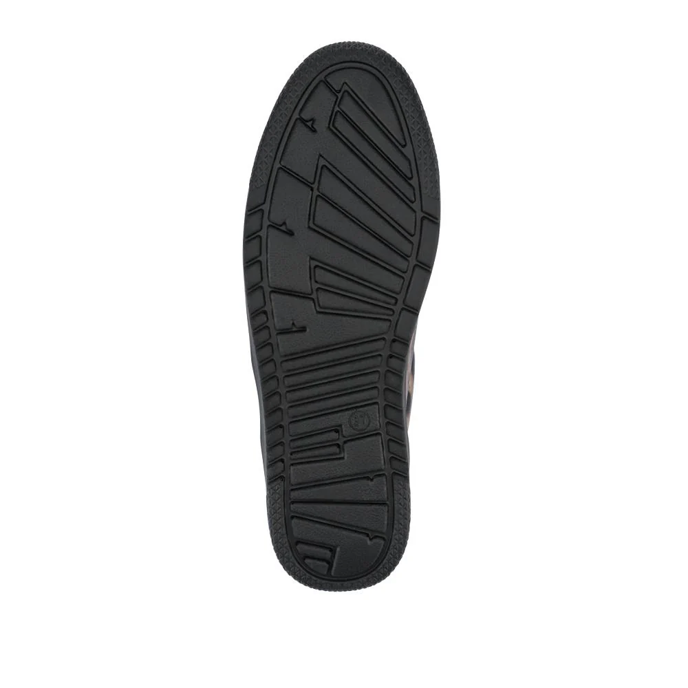 Zip Up Chunky Platform Trainers - WBINS35156 / 321 796 - Black Leopard - Image 5