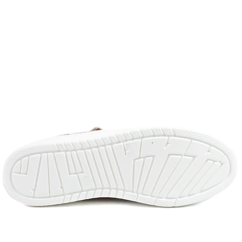 Zip Up Chunky Platform Trainers - WBINS35156 / 321 796 - Floral - Image 5