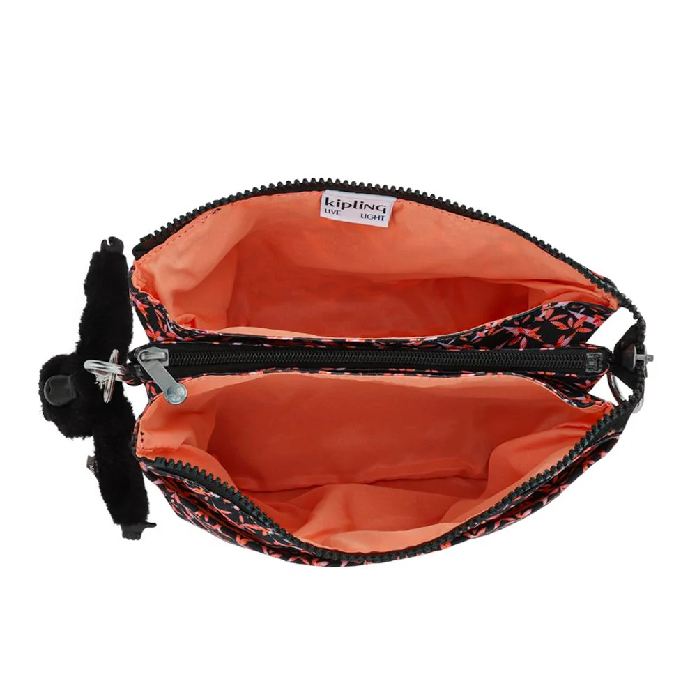 Kipling Zip-Up Crossbody Bag - KIP41007 / 328 597 - Black Multi - Image 3