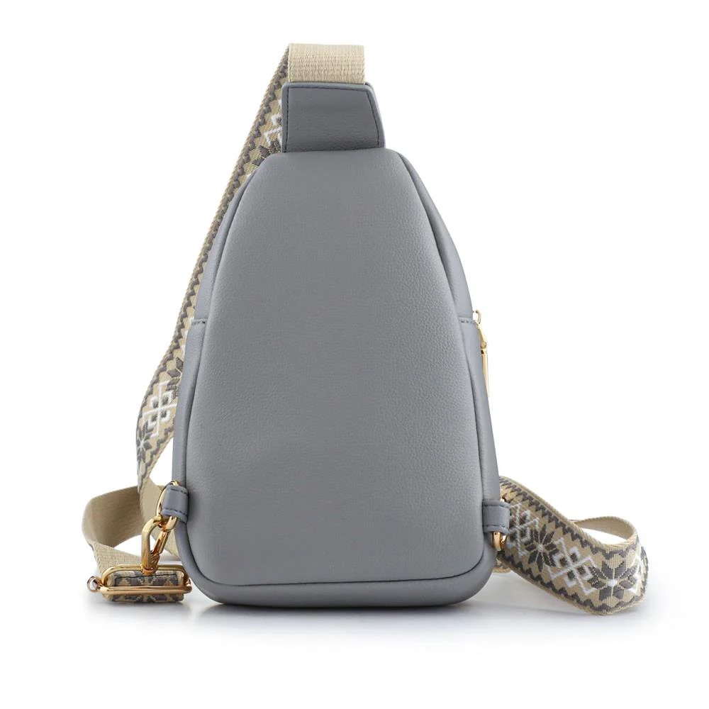 Zip-Up Mini Sling Bag - PRETT41013 / 326 884 - Light Blue - Image 2