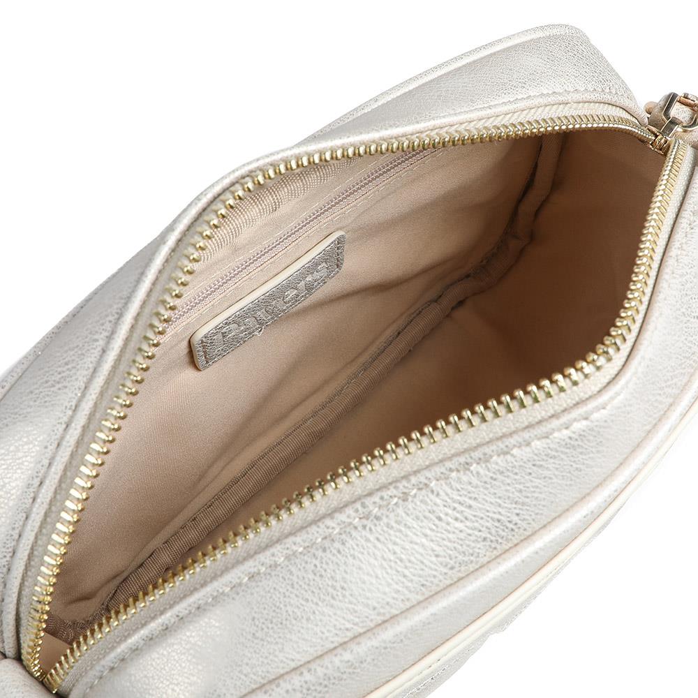 Zip Up Shoulder Bag - RIM38003 / 324 471 - Soft Gold - Image 5