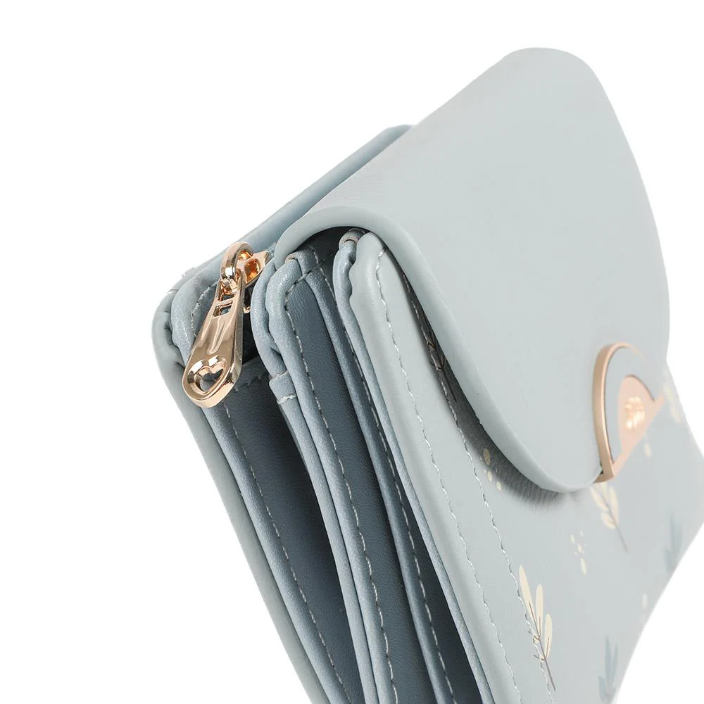 Zipped Bi Fold Purse - PRETT43004 / 329 387 - Blue - Image 6