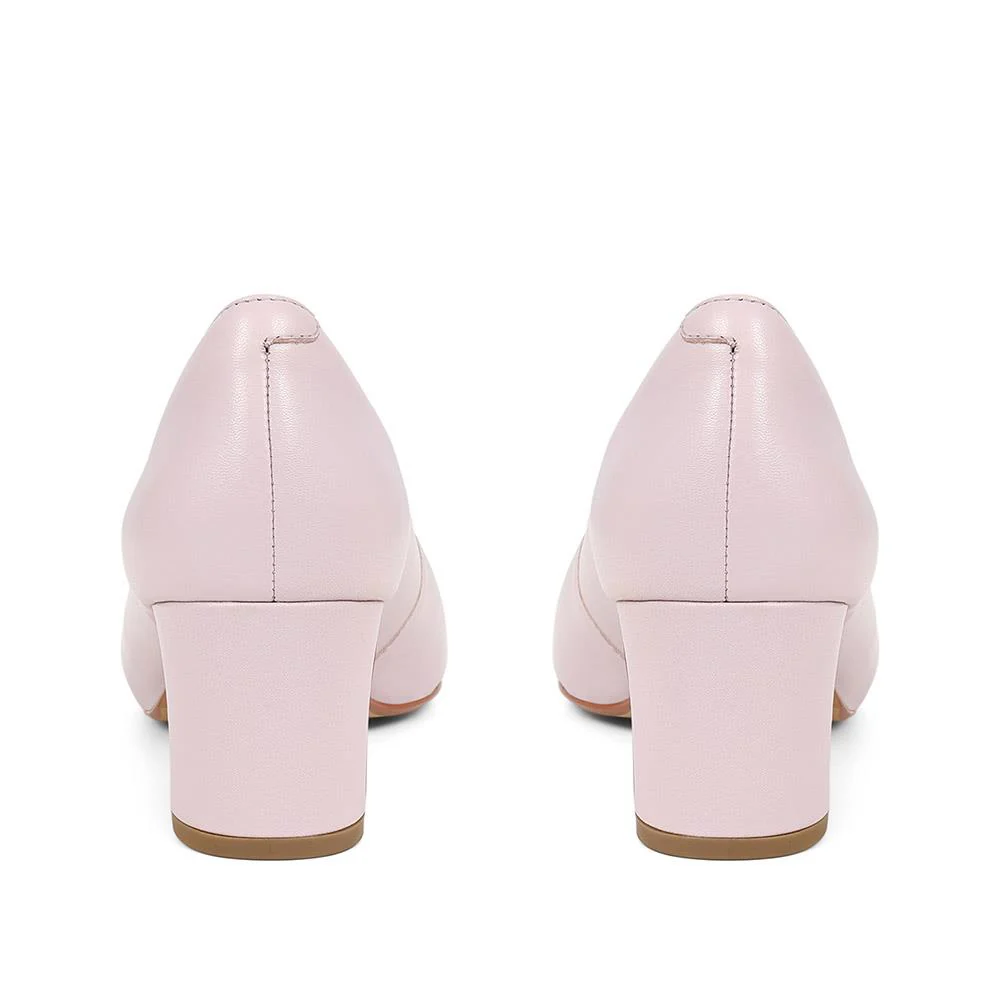 Zoey Leather Court Shoes - ZOEY / 323 597 - Lilac - Image 3