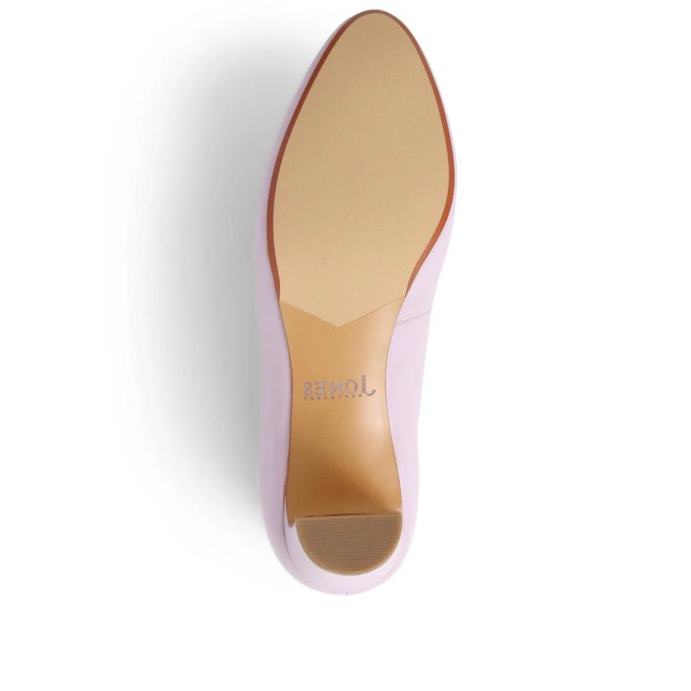 Zoey Leather Court Shoes - ZOEY / 323 597 - Lilac - Image 4